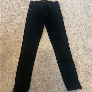 Citizens of Humanity black high waisted jeans